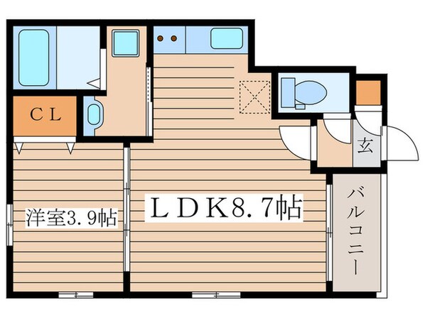 Cherim桜本町の物件間取画像